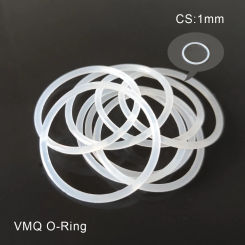 VMQ O Ring Seal Thickness CS 1mm Silicone Rubber OD3/4/4.5/5//6/7/8/9/9.5/10/11/12/13/14/15/16/17-44*1mm Waterproof Gasket