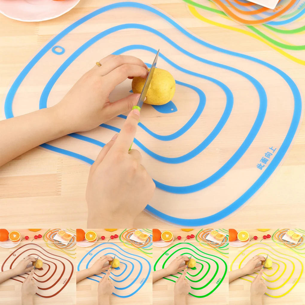 Description Picture 3 of itemKitchen Plastic Cutting Board Non-slip Frosted Kitchen Cutting Board Vegetable Meat Tools Kitchen Accessories Chopping Board