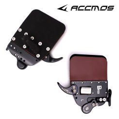1PC Decut BARBI Cow Leather Finger Guard Finger Tab Protection Pad Glove Tab Bow Archery Protector BareBow Tab