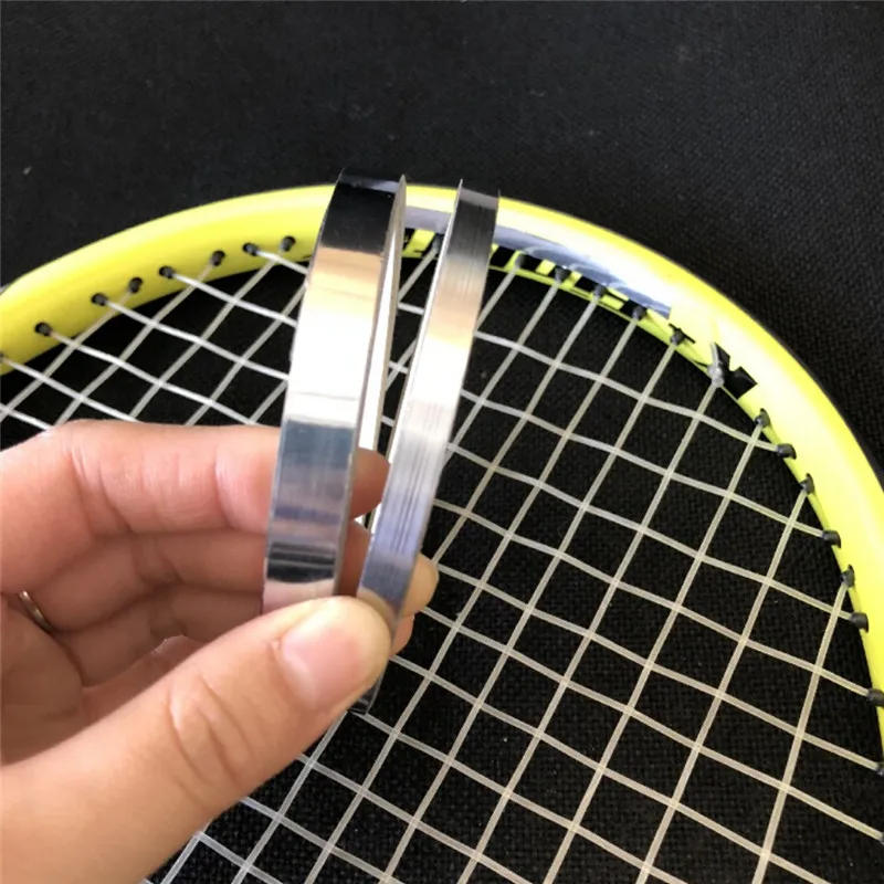 Description Picture 6 of item0.18mm Thick Weighted Lead Tape Sheet Heavier Sticker Balance strips Aggravated For Tennis Badminton Racket Golf Clubs 4 Meters