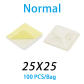 Normal 100pcs 25X25