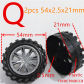 2pcs 54x2.5x21mm