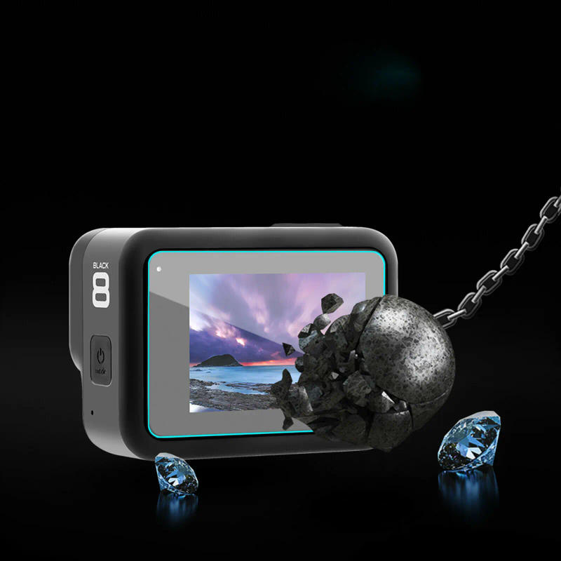 Description Picture 5 of itemTempered Glass Screen Protector for GoPro Hero 8 Black Lens Protection Protective Film for Gopro8 Go pro 8 Camera Accessories