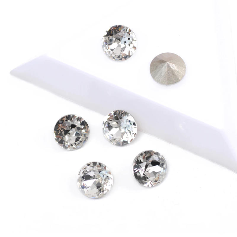 Description Picture 4 of itemYANRUO 10pcs 1088 Chaton Crystal 5A Fancy Glitter Glass Loose Rhinestones Crafts 3D Design Accessories For Nail Art Decorations