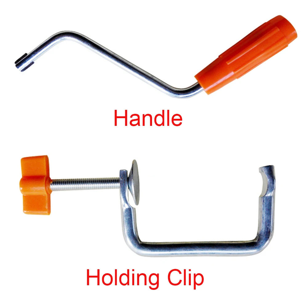 Description Picture 3 of itemMetal Tool Parts Handheld Accessories Handle Durable Pasta Machine Holder Replacement Home Fixing Noodle Maker Clip Kitchen