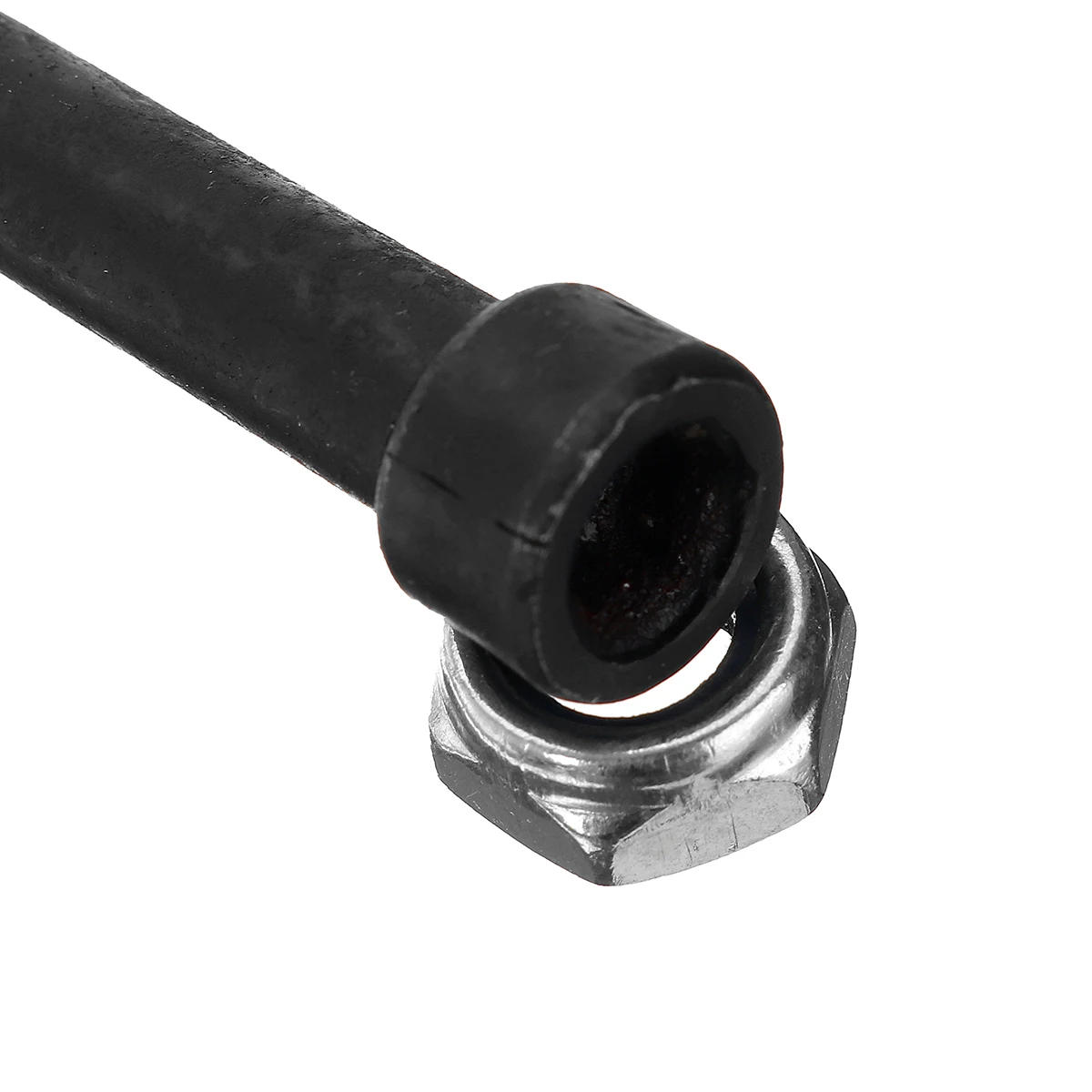 Description Picture 6 of item1pcs  8" Wheelchair Casters Small Cart Rollers Chair Wheels Accessories Grey Rubber Small Non Marking Wheelchair Wheel Replace