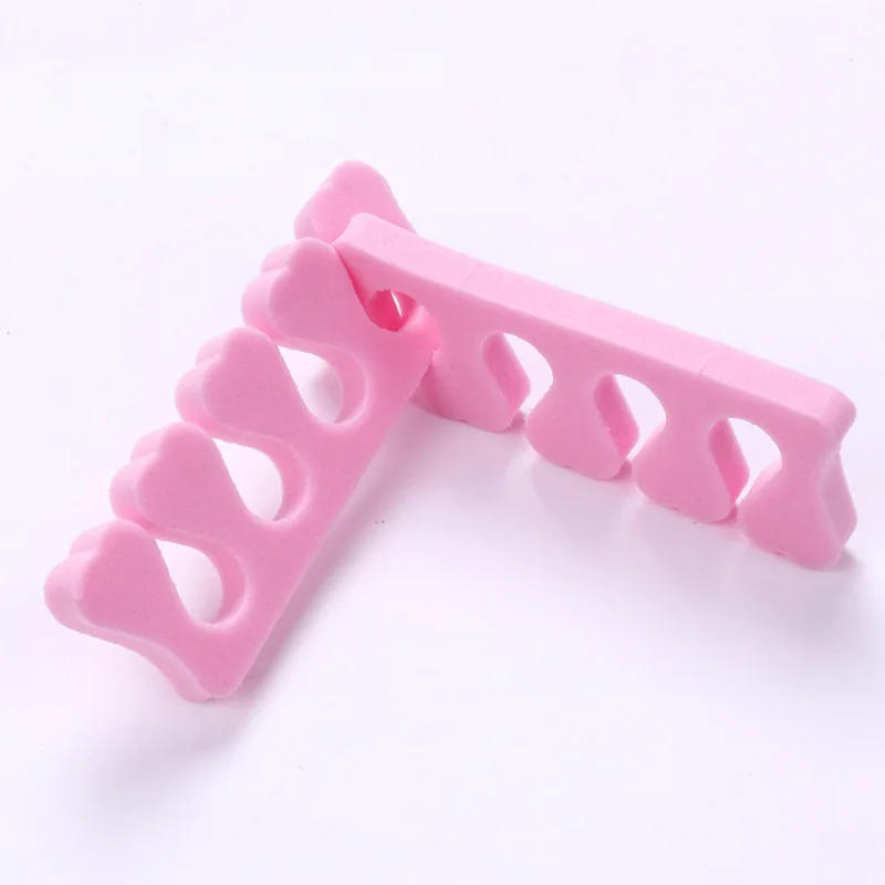 Description Picture 3 of item100/200/400pcs Nail Art Toes Separators Soft Sponge Fingers Foot Gel UV Polish Coating Painting Manicure Pedicure Tools Foam