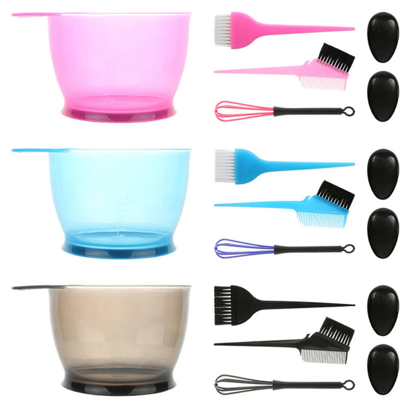 Description Picture 6 of item5PCS Hair Dye Color Brush Bowl Set with Ear Caps Dye Mixer Hair Tint Dying Coloring Applicator Hairdressing Styling Accessorie