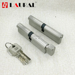 All Brass Open Lock Door Window  Security  100mm Cylinder  Living Room  Lock Handle Customized  Brass Key