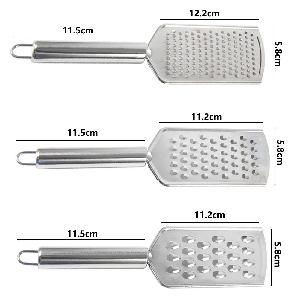 Description Picture 5 of itemMultifunctional Stainless Steel Cheese Lemon Fruit Peeler Shredder  Grater Fruit Vegetable Tool