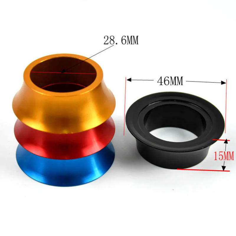 Description Picture 4 of itemBicycle Headset Spacers 15MM Aluminum Alloy 1-1/8" Bicycle Headset Spacer Cycling Steerer Tube Conical Spacer