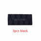 3pcs black