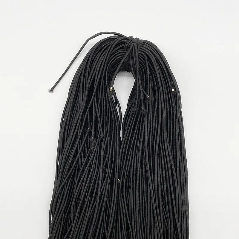 Description Picture 6 of itemNew 1.0 1.5  2.0  2.5 mm Hight-Elastic Bands Spool Sewing Band Round Elastic Cord Diy Handmade Sewing Materials