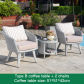 0.51m table set