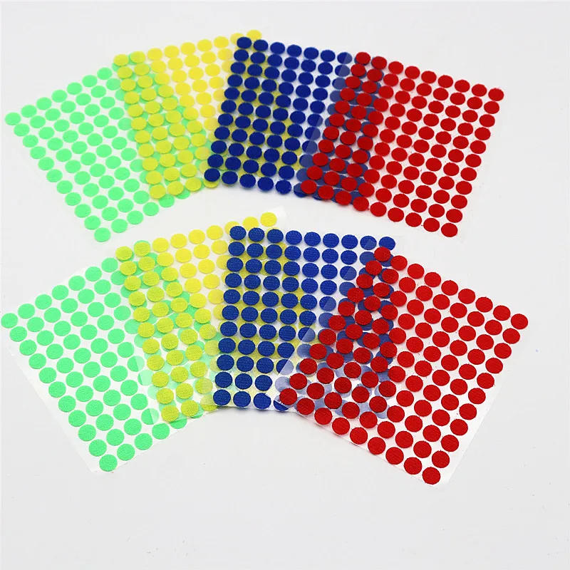 Description Picture 3 of item10Mm 15Mm Multicolor Strong Self-adhesive Fastener Tape Multicolor Dot  Sticker Craft Supplies Diy Handmade Accessories