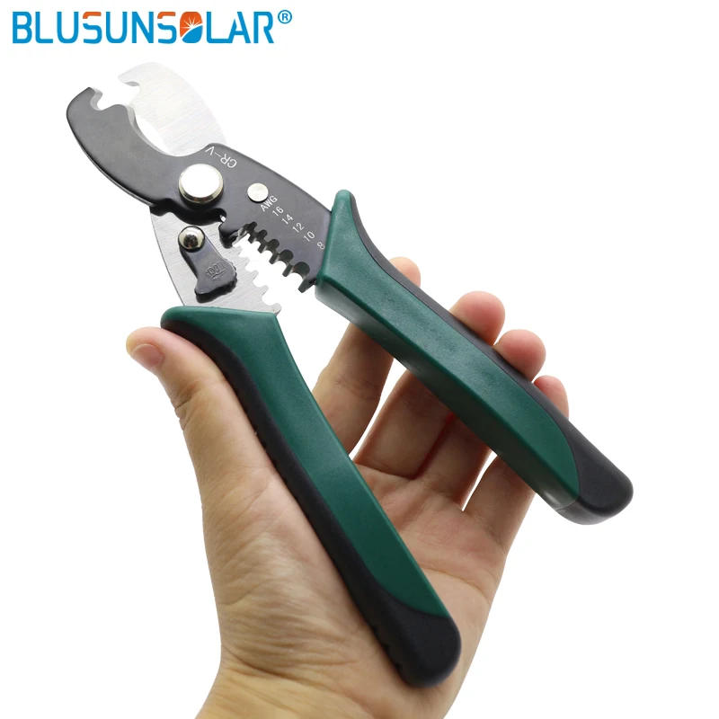 Description Picture 6 of itemCable Cutter Wire Stripper Pliers Function Bolt Cutting Multifunction Hand Tools Anti-Slip Electrician Scissors 2.5/4/6mm Cable