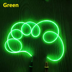 DC22V 1200mm Green Edison Bulb Filament Lamp Parts LED Chip Incandescent Light Accessories Diodes Flexible Filament Blue Green