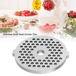 Meat Grinder Plate 3mm Hole Alloy Meat Crusher Mincer Disc Knife Kitchen Meat Grinder Parts Accessories Hot Sale