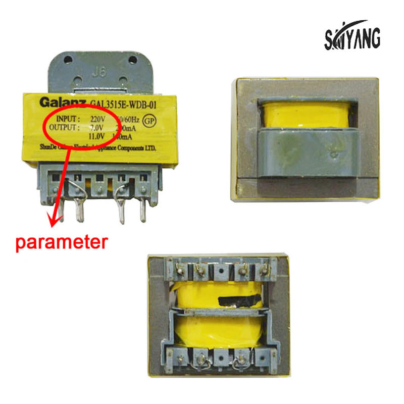 Description Picture 6 of itemOriginal 220V Transformer 11V 7V GAL3515E-WDB-01 For Microwave Oven Parts