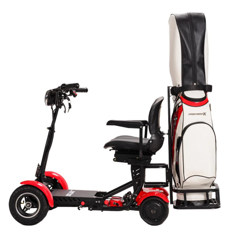 Description Picture 4 of item2025 Long Range Foldable 800W Dual Motor Golf Scooter Big Power 4-Wheel Electric Mobility for Adults Elderly Rear Hub Motor