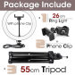26cm and 55cm Tripod