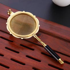 Practical Tea Leaf Filter Effective with Handle Food Grade Tea Coffee Strainer Fine Mesh Filter