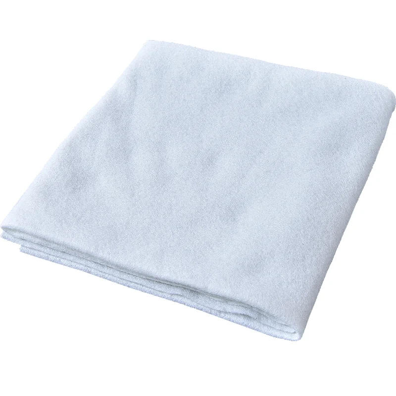 Description Picture 2 of item2mm 120g Cotton White Cloth Soft Non Woven Felt For DIY Sewing Dolls Crafts Pattern Materials Bundle Home Decorations 100x100cm