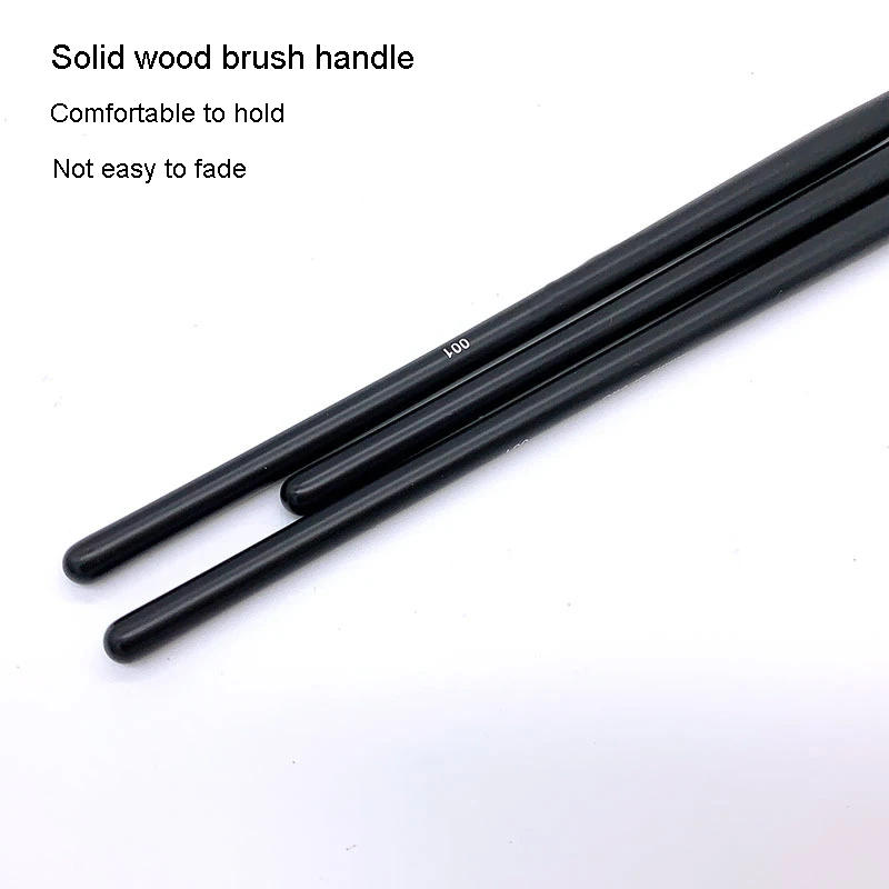Description Picture 5 of item1Pc Bent Liner Makeup Brushes Precision Angled Eyeliner Brush Eyeshadow Eye Brow Tool Detail Eye Liner Precision Cosmetic Tools