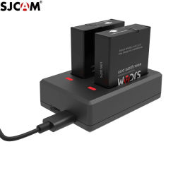 SJCAM SJ9 Accessories storage Bag Original Batteries Rechargable Battery Dual Charger For SJ9 /SJ11 / SJ10 Pro Action Camera Bag