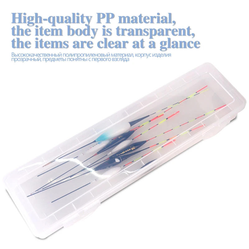 Description Picture 3 of item1PC Fishing Float Cover 35*9*4CM Buoy Case Buoy Protection Box Fish Bobber Coat+3PCS Gift Floats+1 Bag Hooks Multi Function Tool