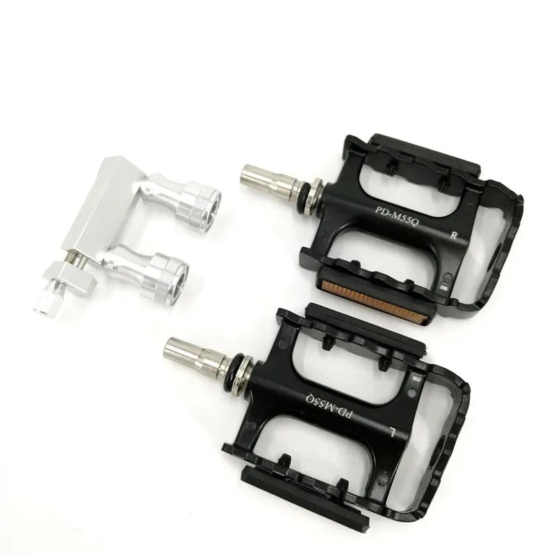 Description Picture 5 of itemFolding Bike For Brompton Quick Release Pedal Portable Adapter Aluminum Alloy Mount Fixed Base Bicycle Accessories