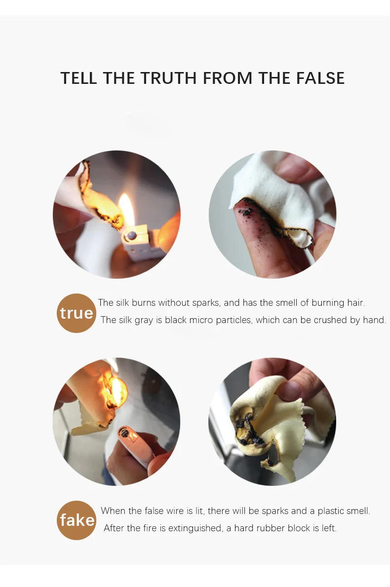 Description Picture 6 of item100%Silk Pillowcase Hair Skin, 19 Momme 100% Pure Natural Mulberry Silk Pillowcase Standard Size, Pillow Cases Cover Hidd