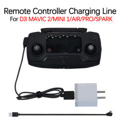 For DJI MAVIC 2 PRO ZOOM AIR PRO MINI 1 SPARK Drone Remote Controller 80cm Charging Line USB Connection Cable Accessories