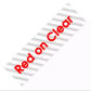 Red on Clear