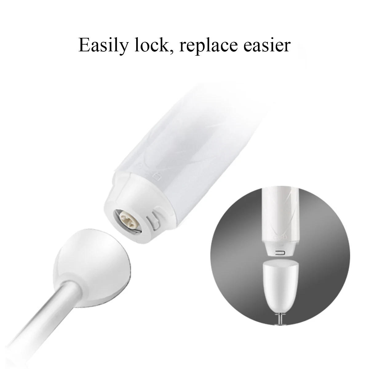 Description Picture 4 of item2 Blades 4 in 1 Electric Food Blender Multifunctional Mixer household Detachable Stainless Steel hand-held stirring rod 220V