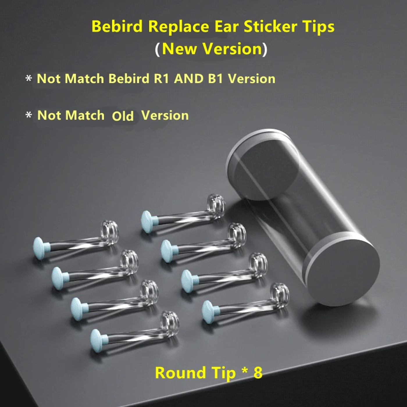 Description Picture 5 of itemBebird R3 T15 X3 C3 B2 X17 M9 Pro R1 Original Ear Sticks Earpick Health Care Ear Cleaner 4 Pcs Replace Tip Accessory PC ear pick
