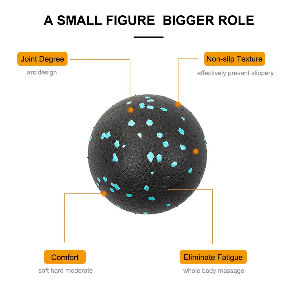 Description Picture 6 of itemEPP Lacrosse Myofascia Ball Peanut Massage Ball High Density Lightweight Fitness Body Fascia Exercise Relieve Pain Yoga Ball