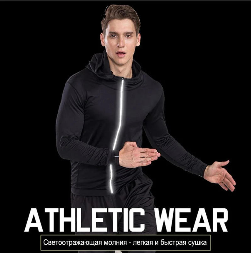 Description Picture 4 of itemWinter Thermal Underwear Suit Men Fitness Clothing 3D Printing Sparta Warm Base layer Sport Suit Compression Sportswear Sets