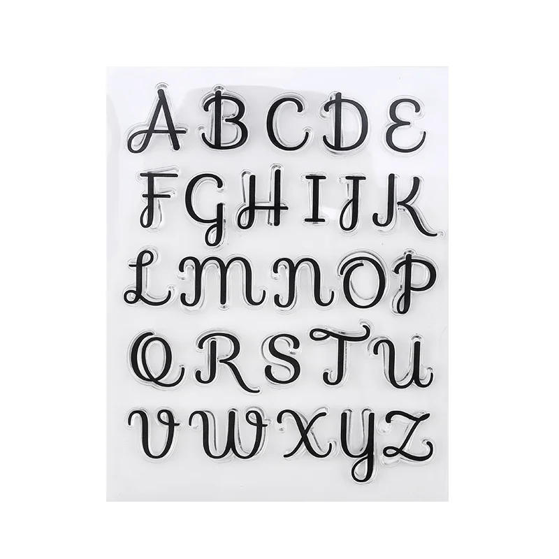 Description Picture 5 of itemCake Decorating Tools Pastry Biscuits Cutters Letter Custom Cookie Silicone Pastry Accessories Stamp Stencils For Decoration