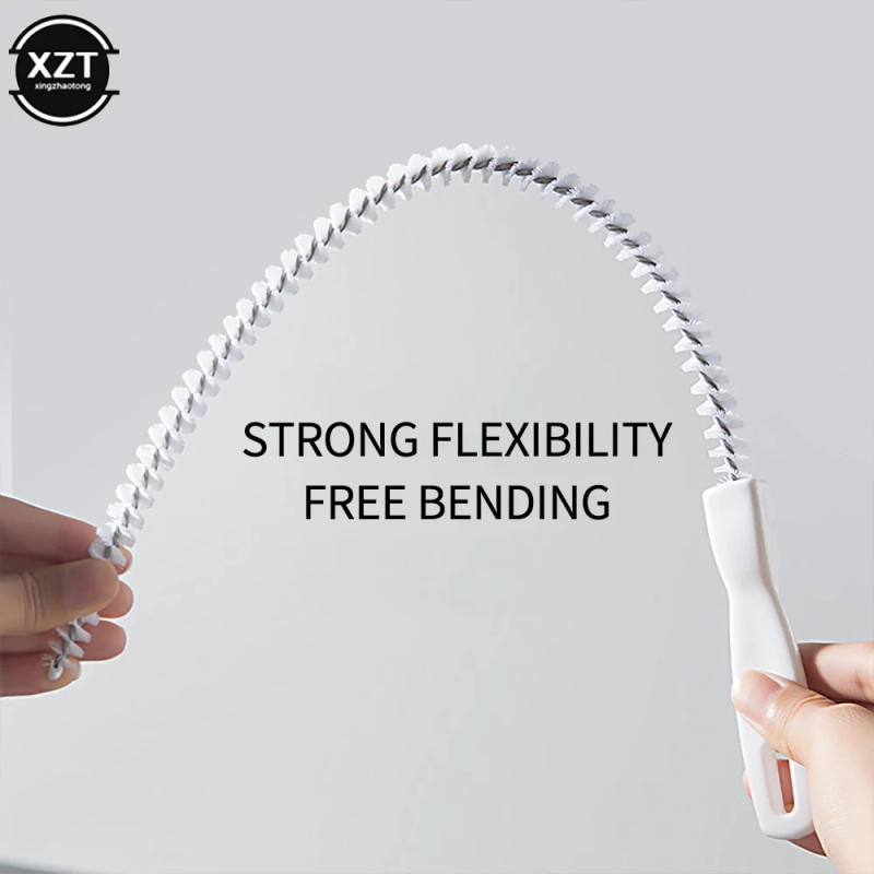 Description Picture 3 of itemPipe Dredging Brush Bathroom Hair Sewer Kitchen Sink Cleaning Brush Drain Flexible Cleaner Clog Toilet Plug Hole Remover Tool