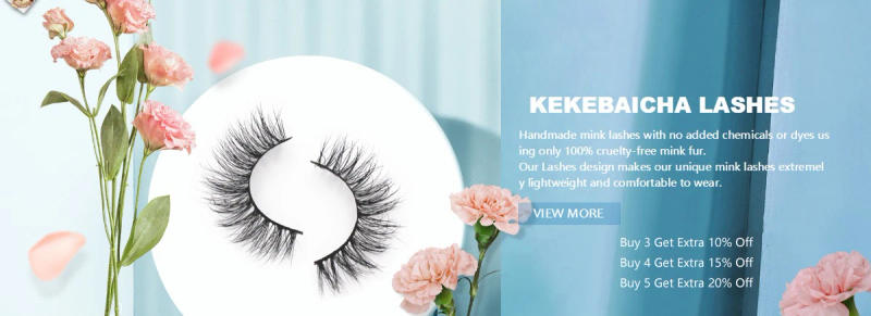 Description Picture 2 of itemMink Fake Eyelashes 3D Mink Lashes Natural Long False Eyelash Cruelty-free Mink Hair Fluttery False Lashes Makeup D101 Lash Gift