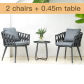 0.6m chair set