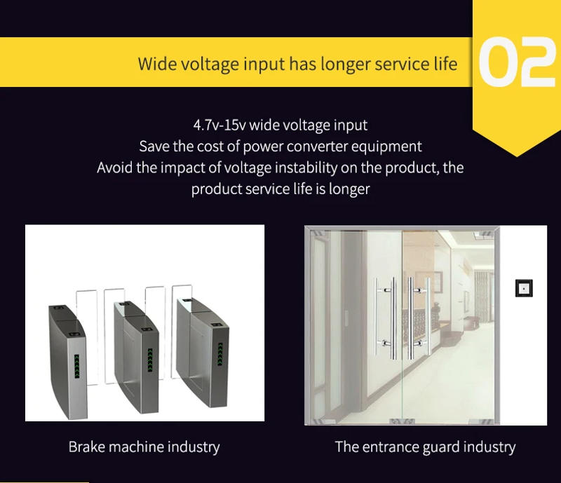 Description Picture 6 of itemMX86 Series barcode barrier gate barcode card reader barcode door lock