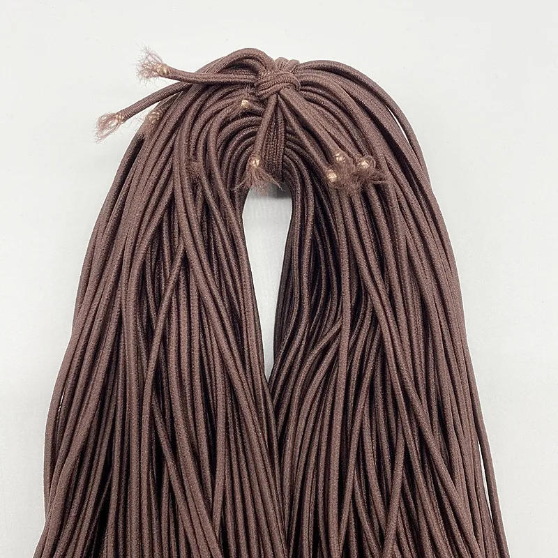 Description Picture 5 of itemNew 1.0 1.5  2.0  2.5 mm Hight-Elastic Bands Spool Sewing Band Round Elastic Cord Diy Handmade Sewing Materials