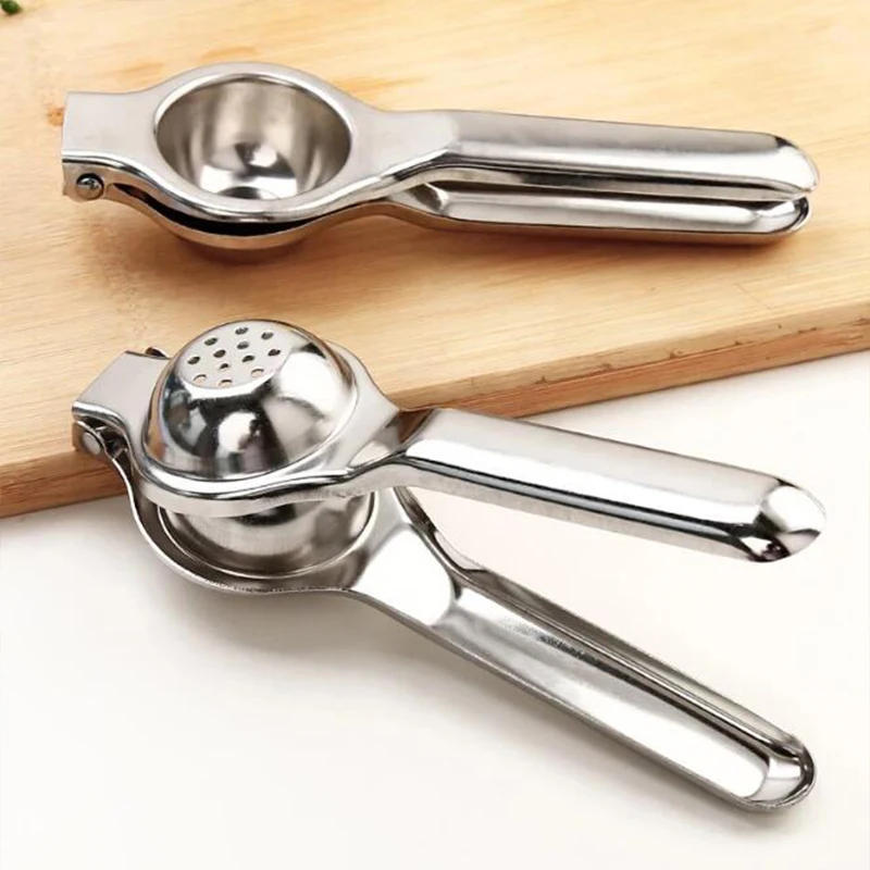 Description Picture 5 of itemManual Lemon Squeezer Stainless Steel  Citrus Juicer Hand Orange Fruit Pressing Kitchen Household  Tools Mini Portable Blender