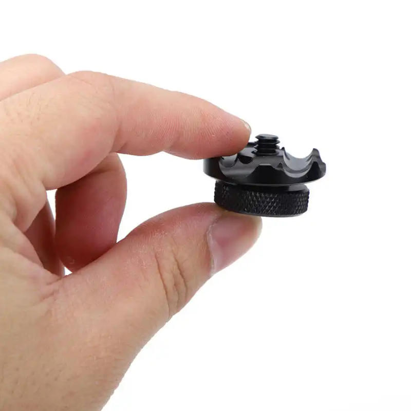 Description Picture 6 of itemAluminium Alloy Camera Cable Clamp Protection Clip Cage Cable Fixator 6 Wire Slots with 1/4in Screw for DSLR Camera Cage L Plate