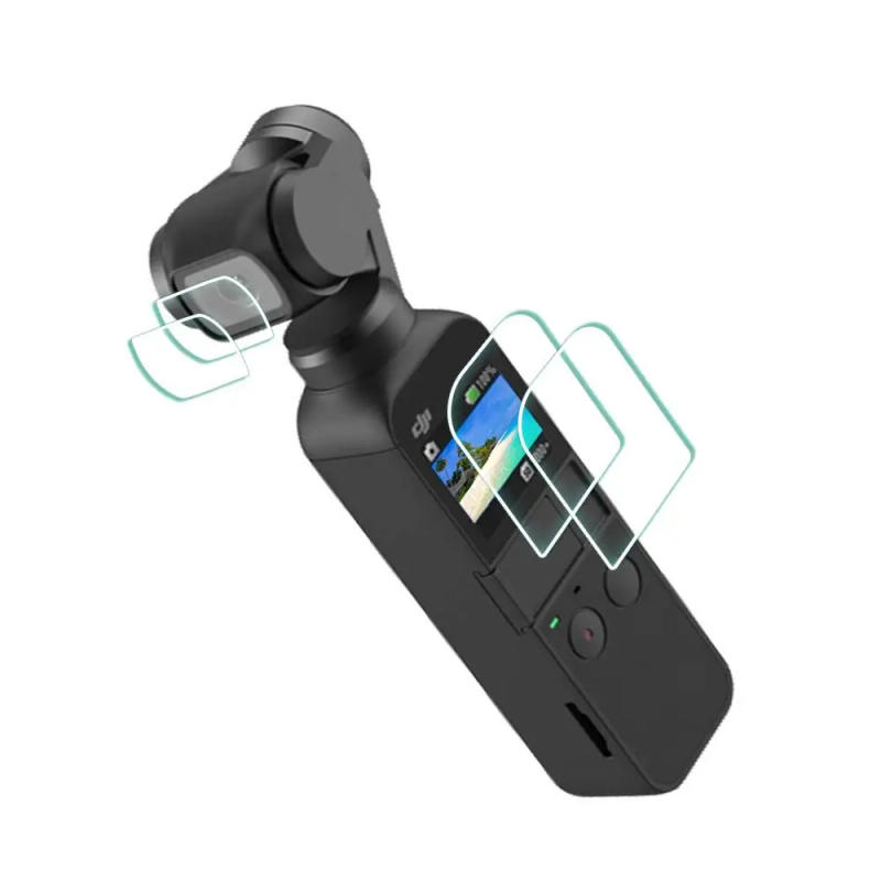 Description Picture 2 of itemFor DJI Osmo Pocket Tempered Glass Screen Protector For DJI Osmo Pocket 2 Handheld Gimbal Camera Anti-Scratch Protection Film