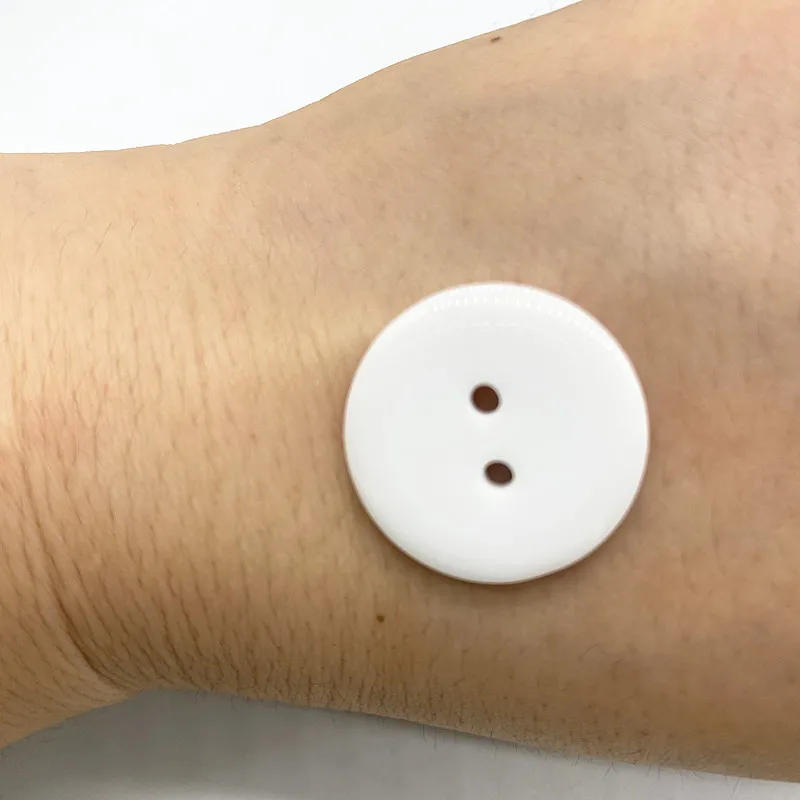 Description Picture 3 of itemNew 9--25mm Two Holes  White Small Buttons Suit Pad Button Bread Round Resin Sewing Buttons Diy Scrapbooking