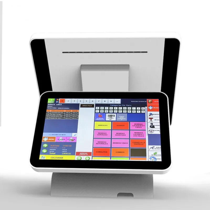 Description Picture 6 of itemTouch order terminal and cash register, 15"all-in-one machine, WITH Scanner Build in WIFI 58mm thermal printer Cash Drawer