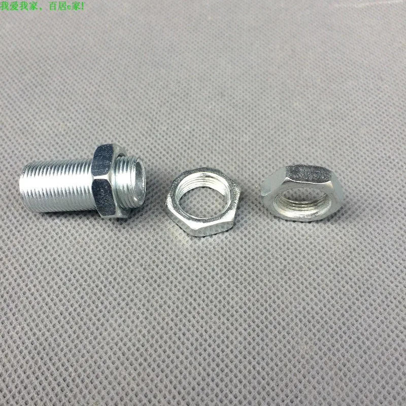 Description Picture 3 of item10pcs/lot M14 Dental Tube with 1.0mm or1.5mm Tooth Pitch Full Hollow Threaded Tube Connection Pipe for DIY Table Lamp/floor Lamp